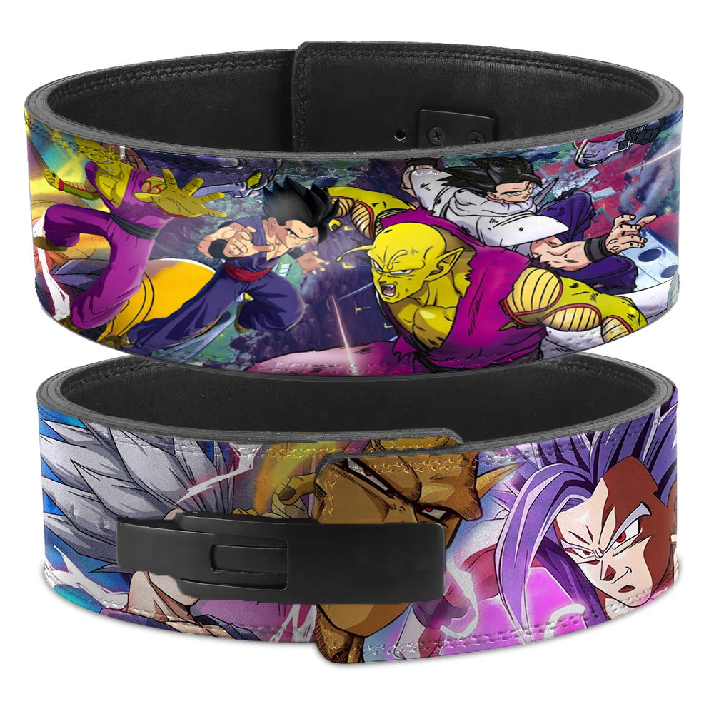 Dragon ball, piccolo powerlifting lever belt, Custom Goku weight lift belt, weightlifting belt, Dragon ball Super, Goku Ultra instinct, Goku gym belt, Squat belt, powerlift belt